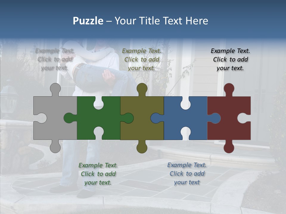 Woman Real Realtor PowerPoint Template