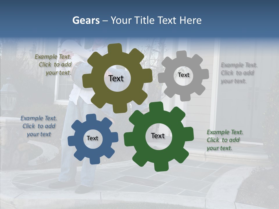 Woman Real Realtor PowerPoint Template