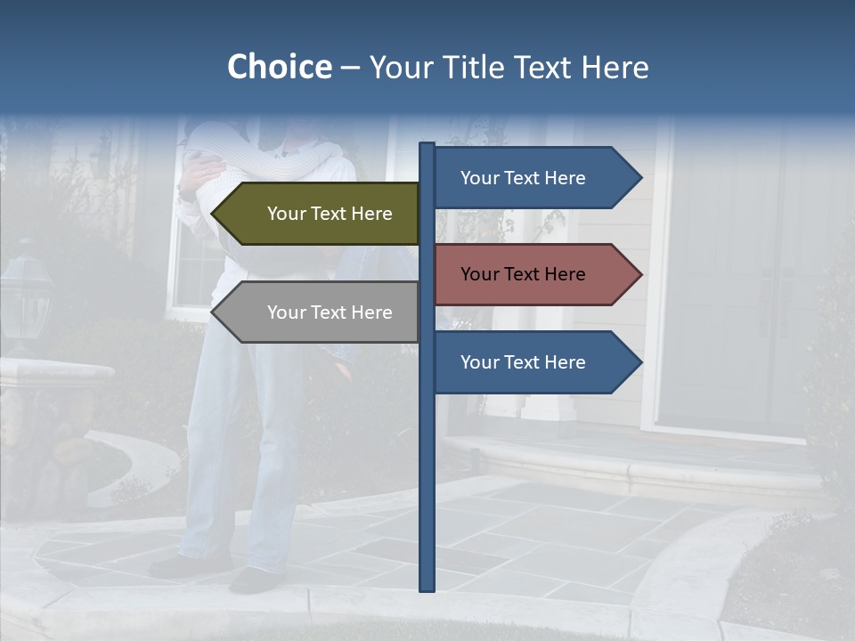 Woman Real Realtor PowerPoint Template