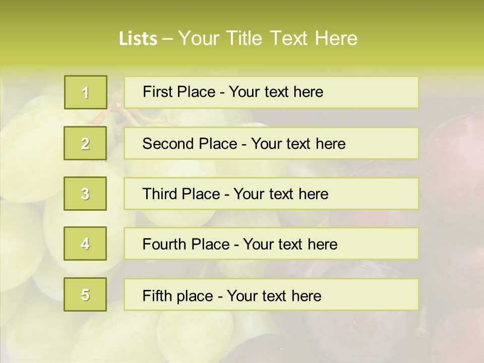 Alco Stalk Diet PowerPoint Template