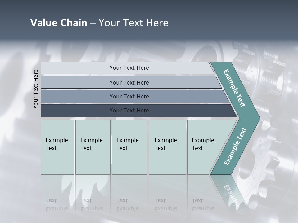 Beef Graze Eating PowerPoint Template