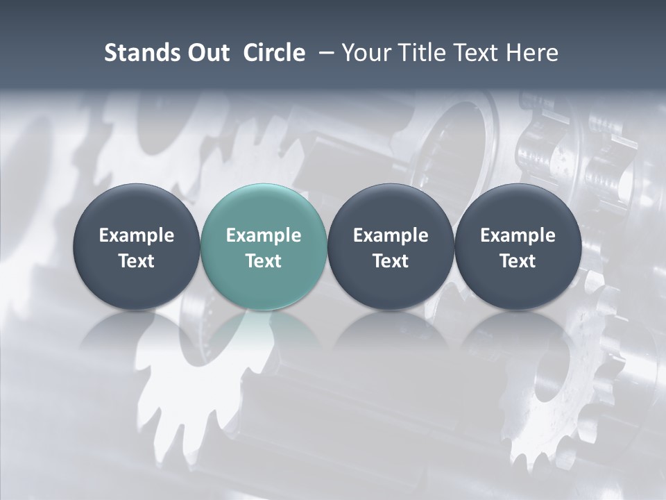 Beef Graze Eating PowerPoint Template