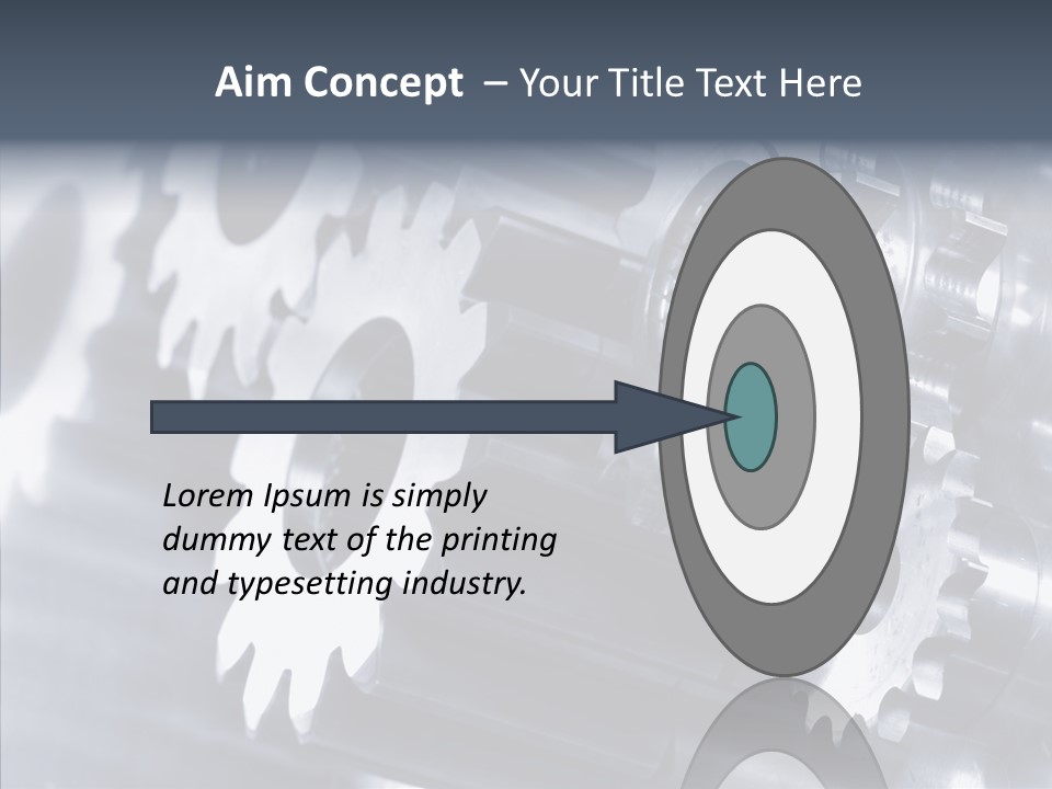 Beef Graze Eating PowerPoint Template