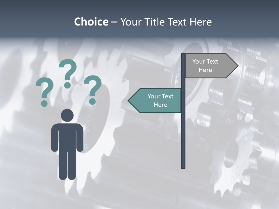 Beef Graze Eating PowerPoint Template