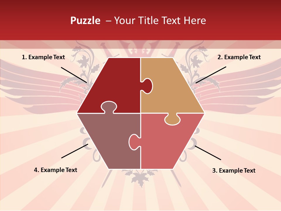 Wind Vectors Royal PowerPoint Template