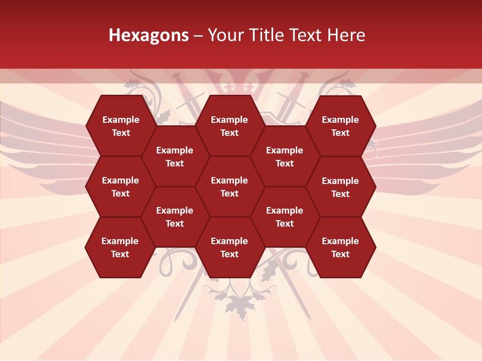 Wind Vectors Royal PowerPoint Template