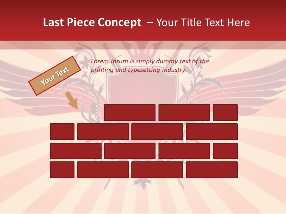 Wind Vectors Royal PowerPoint Template