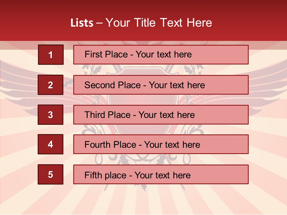 Wind Vectors Royal PowerPoint Template
