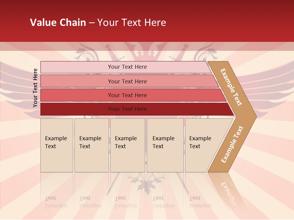 Wind Vectors Royal PowerPoint Template