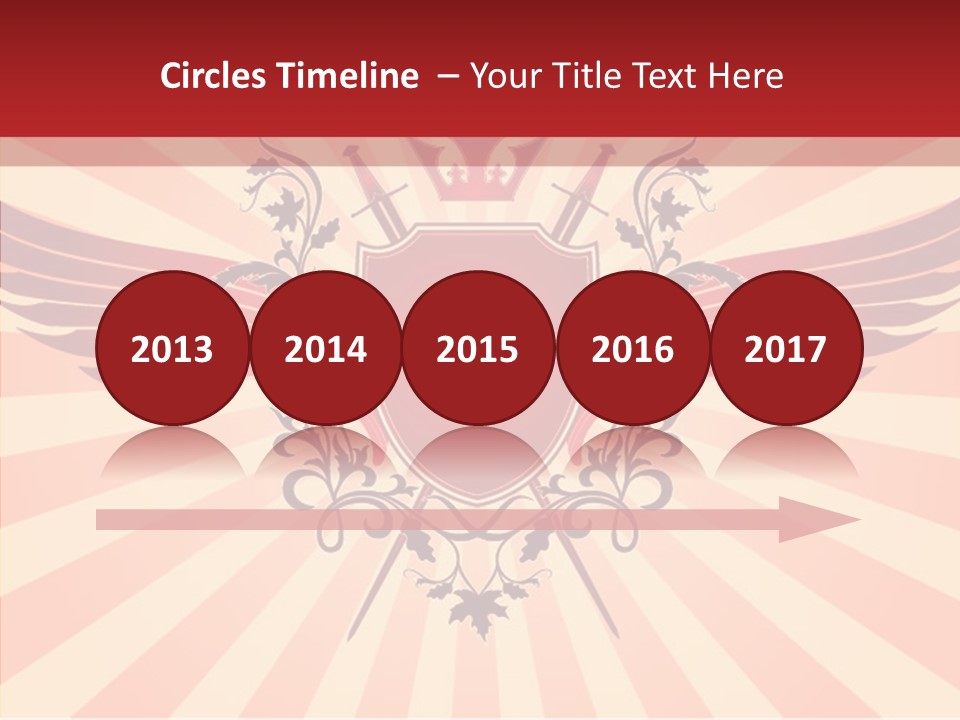 Wind Vectors Royal PowerPoint Template