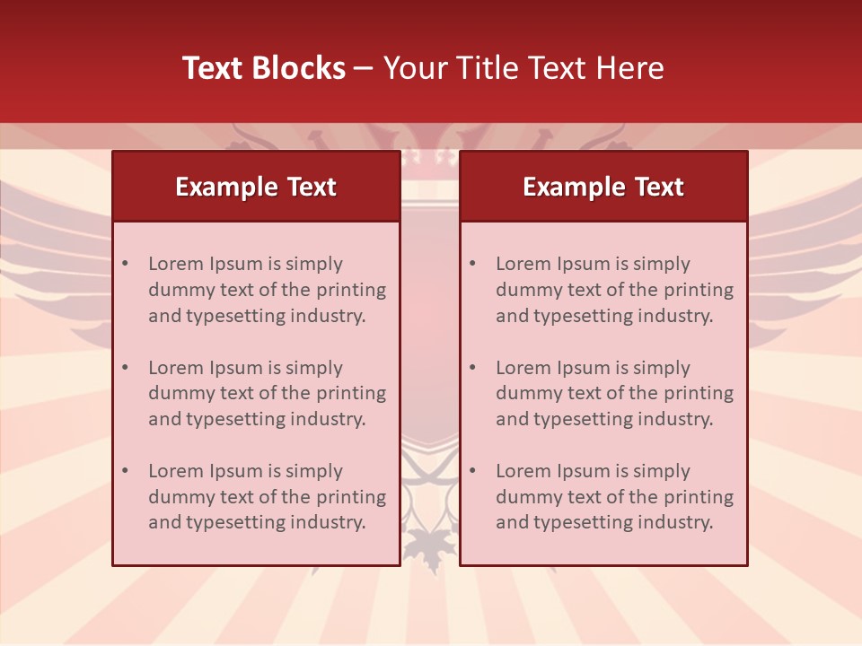 Wind Vectors Royal PowerPoint Template