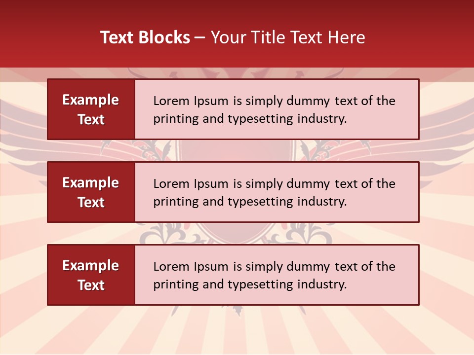 Wind Vectors Royal PowerPoint Template