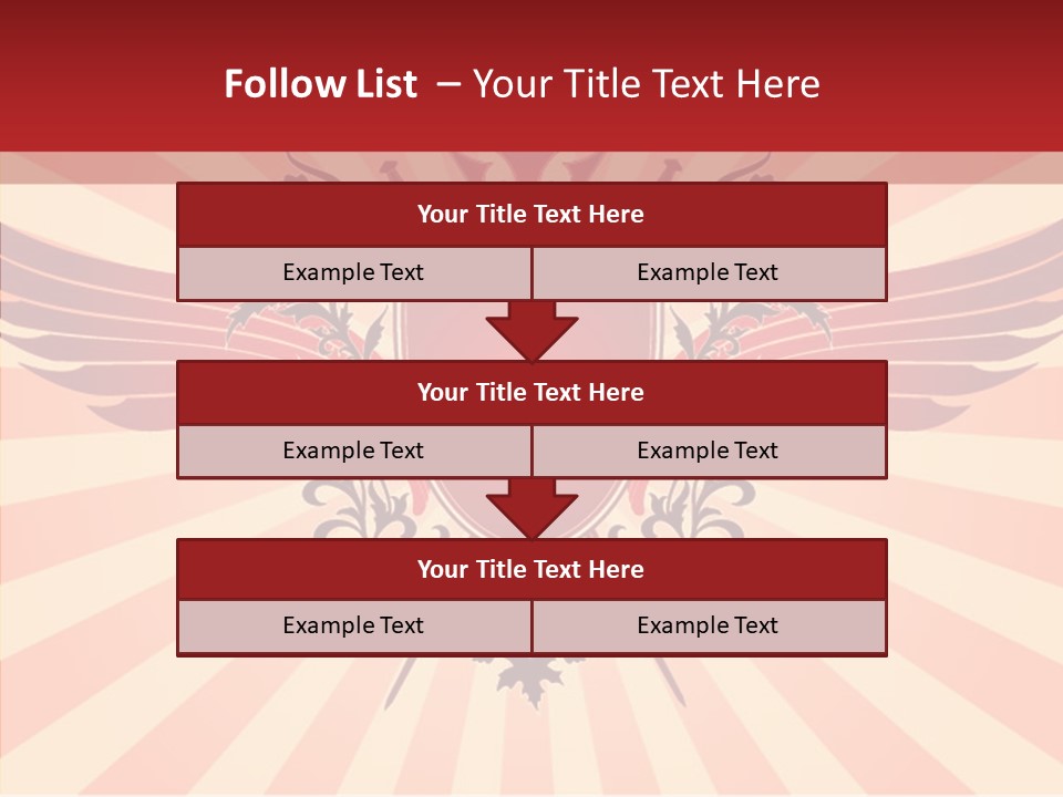 Wind Vectors Royal PowerPoint Template