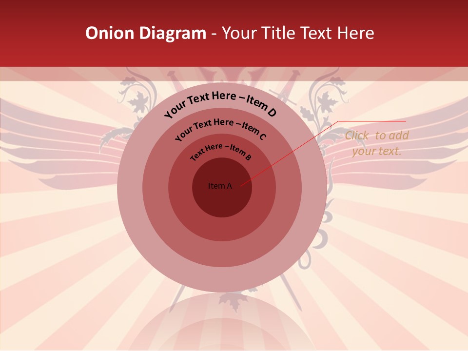 Wind Vectors Royal PowerPoint Template