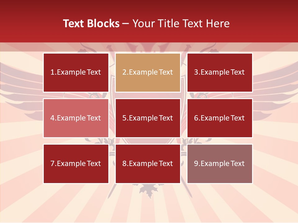 Wind Vectors Royal PowerPoint Template