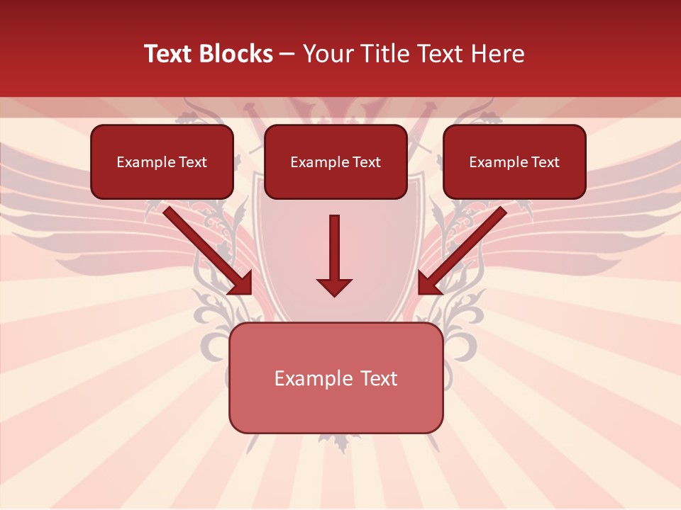 Wind Vectors Royal PowerPoint Template