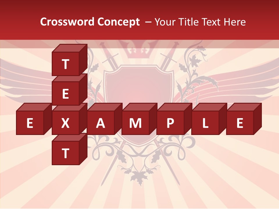 Wind Vectors Royal PowerPoint Template