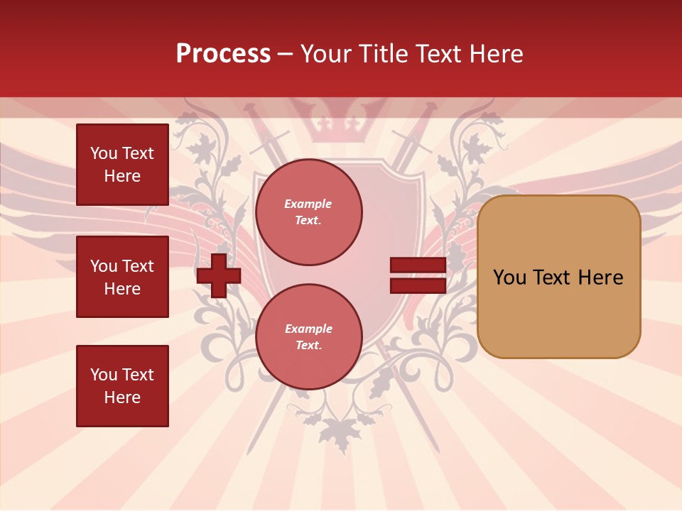 Wind Vectors Royal PowerPoint Template