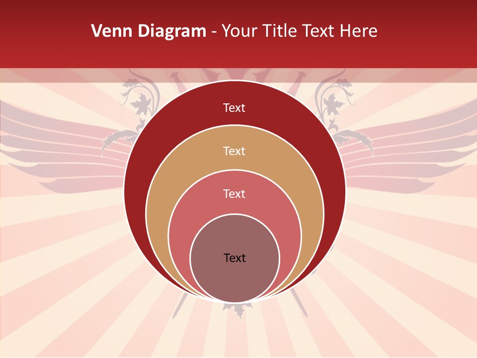 Wind Vectors Royal PowerPoint Template