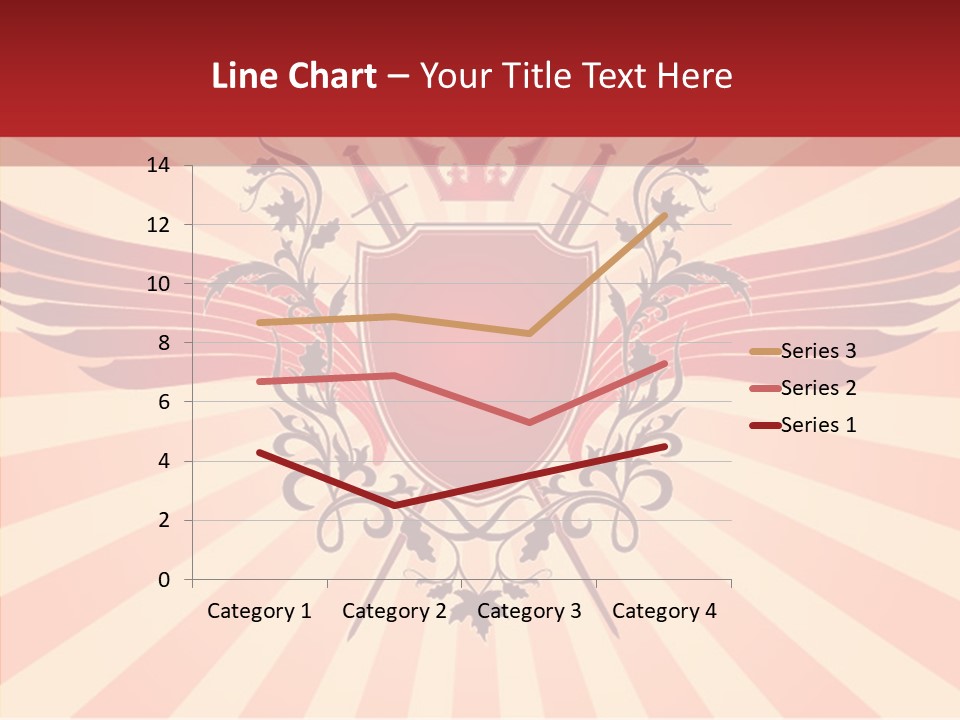 Wind Vectors Royal PowerPoint Template