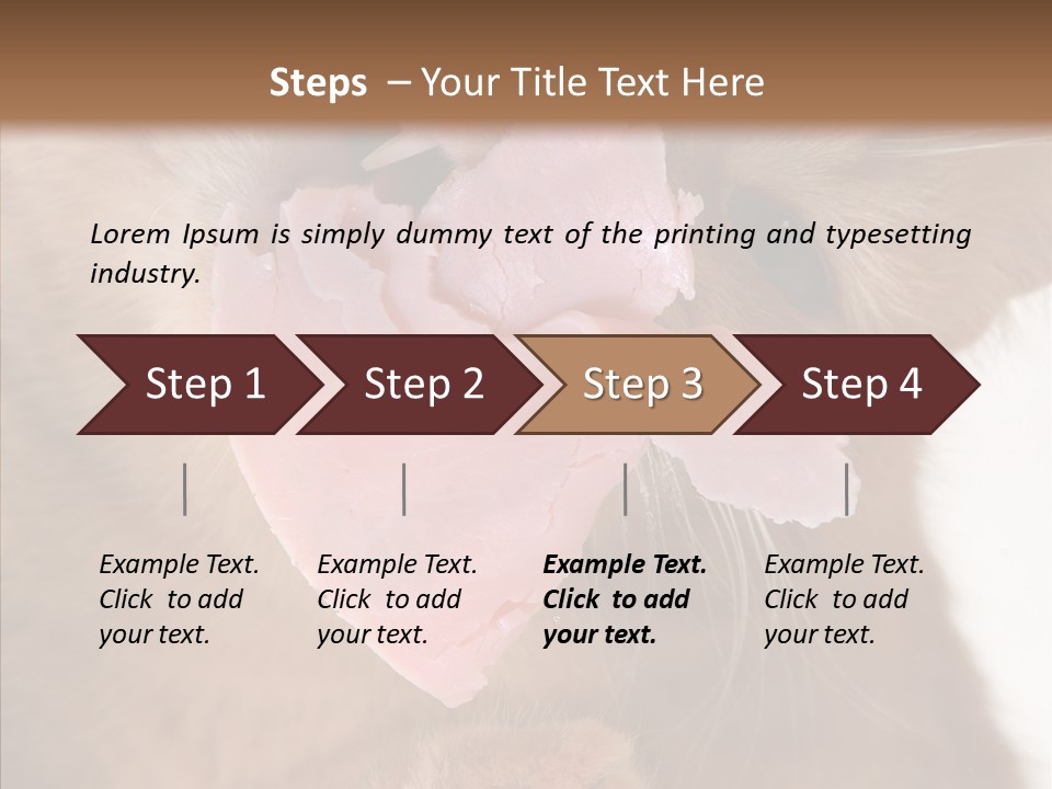 Gass Fauna Kitten PowerPoint Template