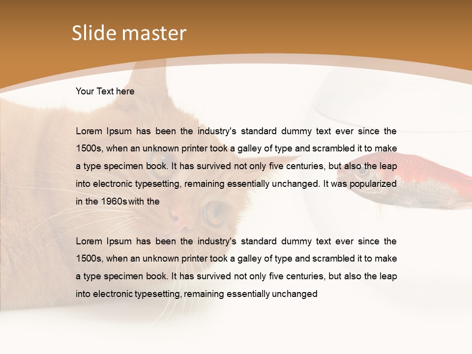 Nature Water Hungry PowerPoint Template