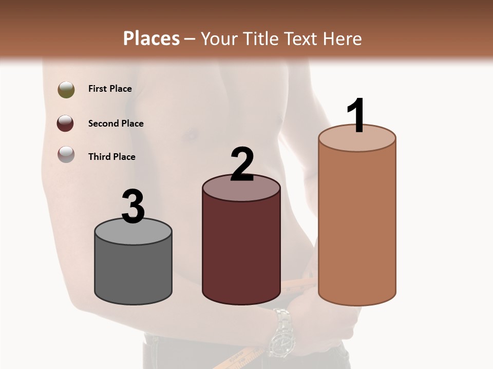 Exercise Male Fitness PowerPoint Template