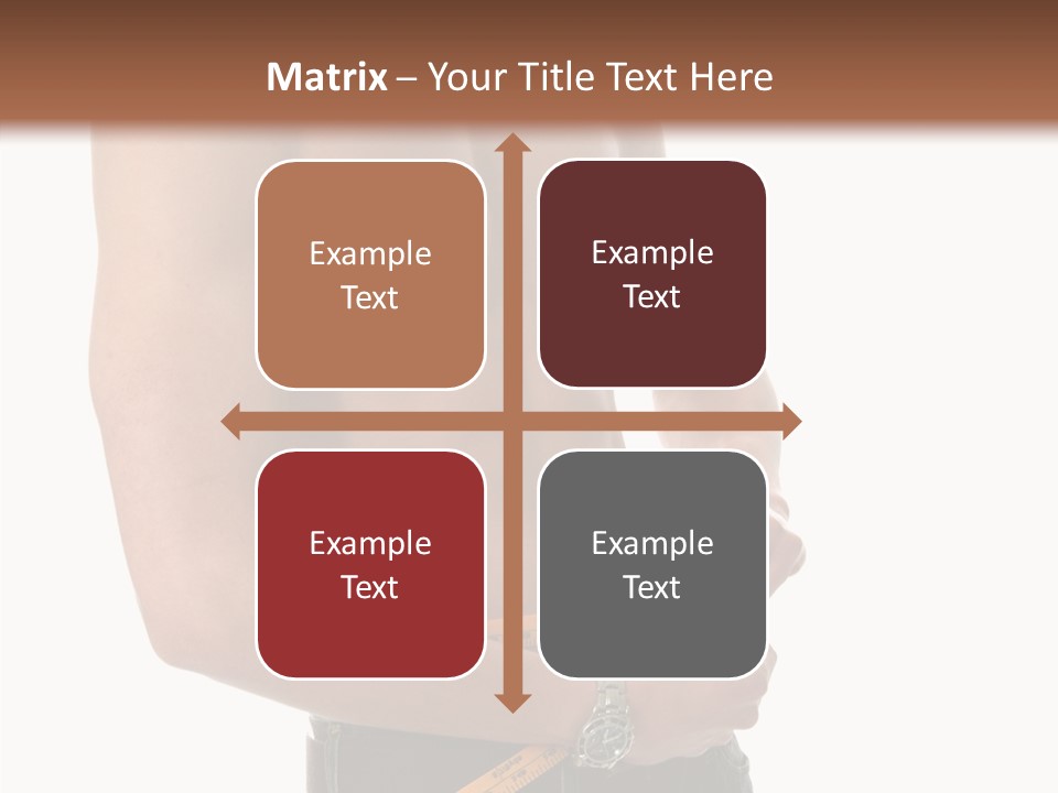 Exercise Male Fitness PowerPoint Template