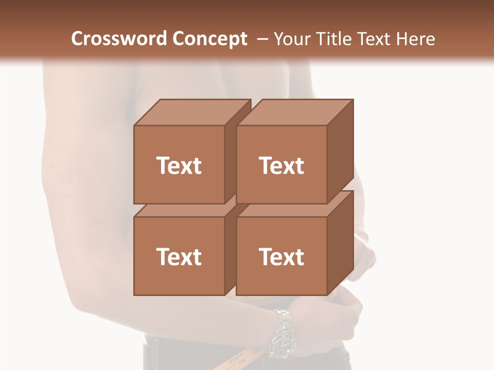 Exercise Male Fitness PowerPoint Template