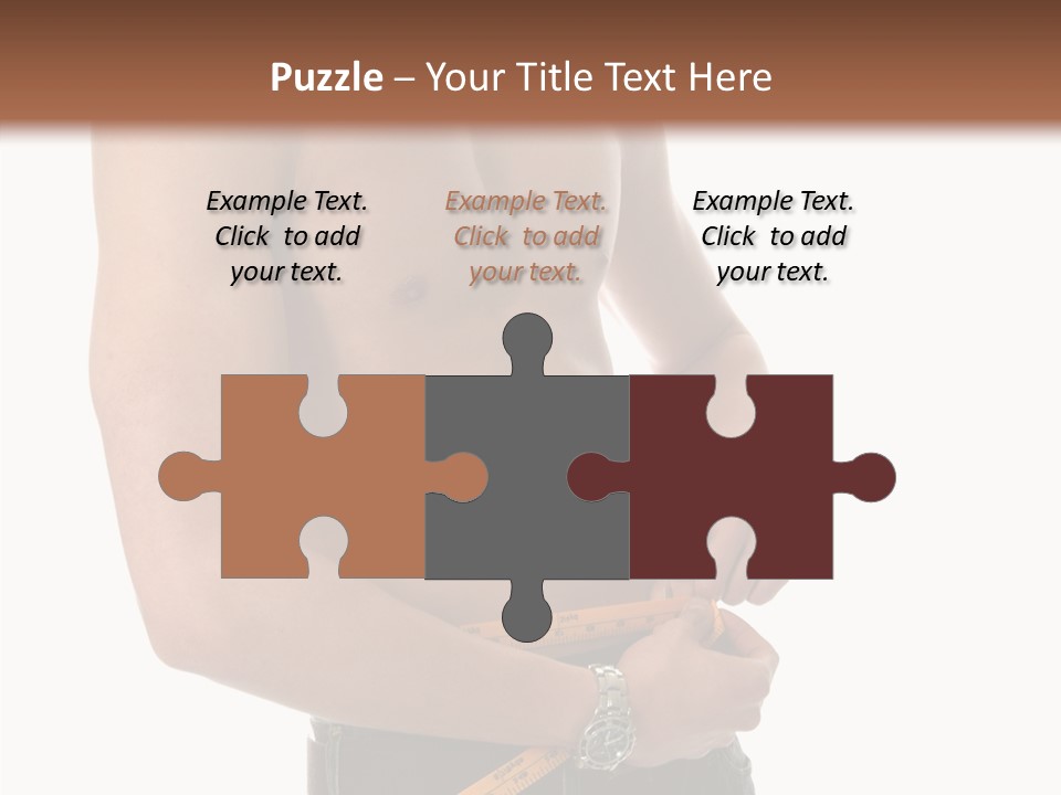 Exercise Male Fitness PowerPoint Template