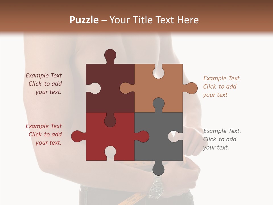 Exercise Male Fitness PowerPoint Template