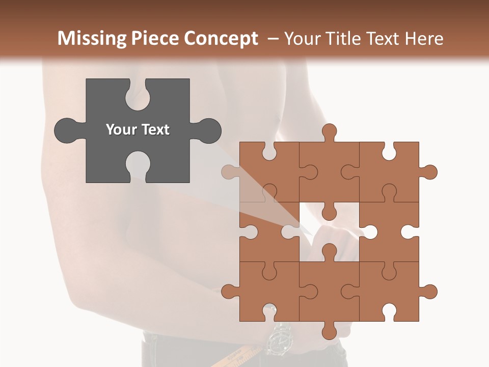 Exercise Male Fitness PowerPoint Template