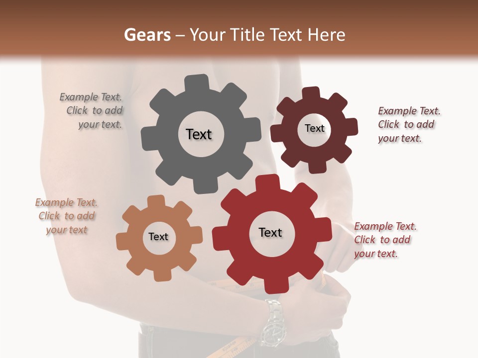 Exercise Male Fitness PowerPoint Template