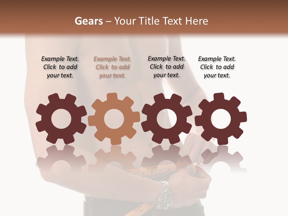 Exercise Male Fitness PowerPoint Template