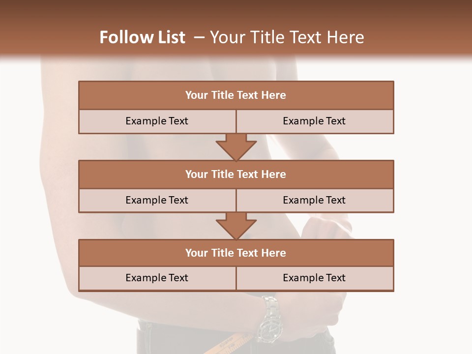 Exercise Male Fitness PowerPoint Template