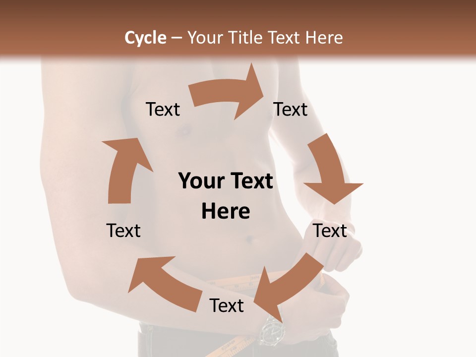 Exercise Male Fitness PowerPoint Template