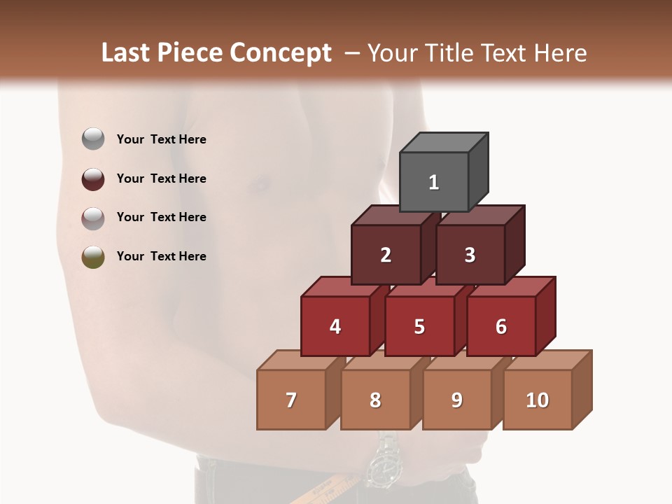 Exercise Male Fitness PowerPoint Template