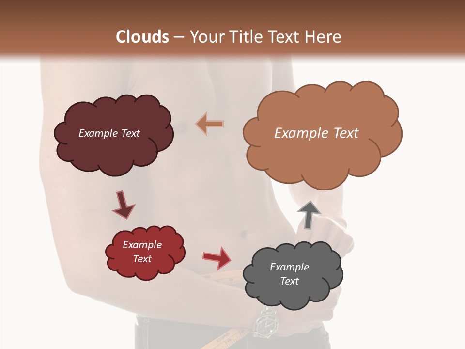 Exercise Male Fitness PowerPoint Template