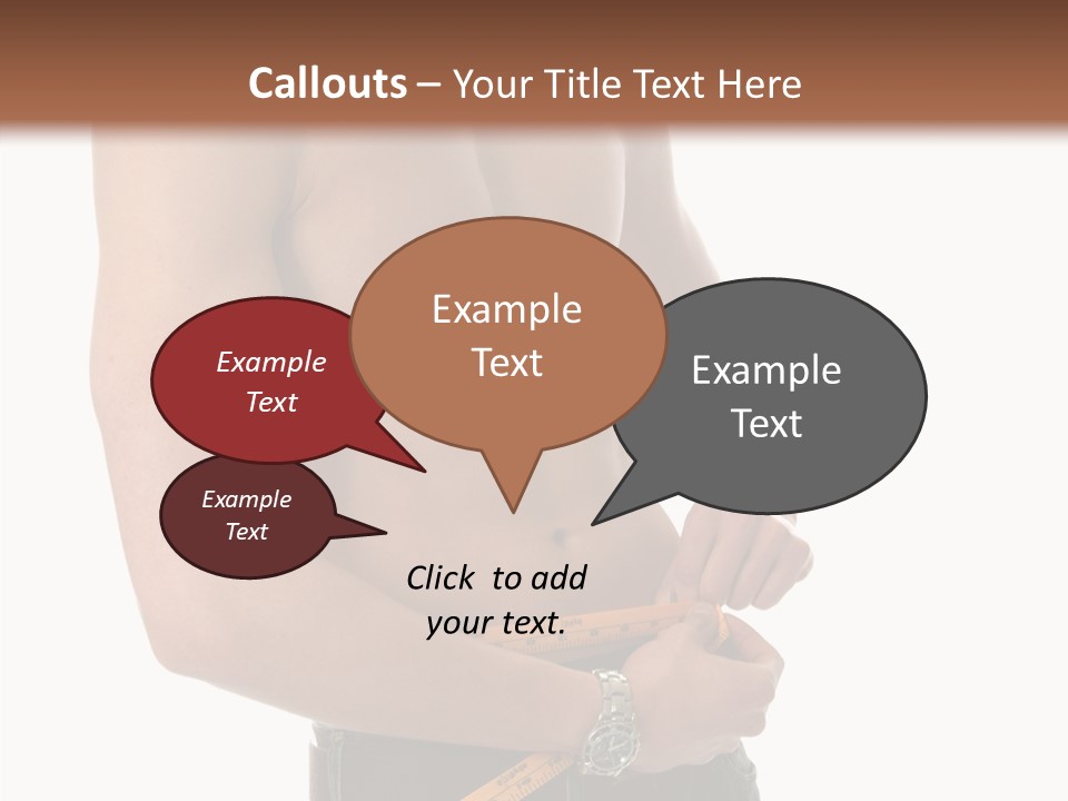 Exercise Male Fitness PowerPoint Template