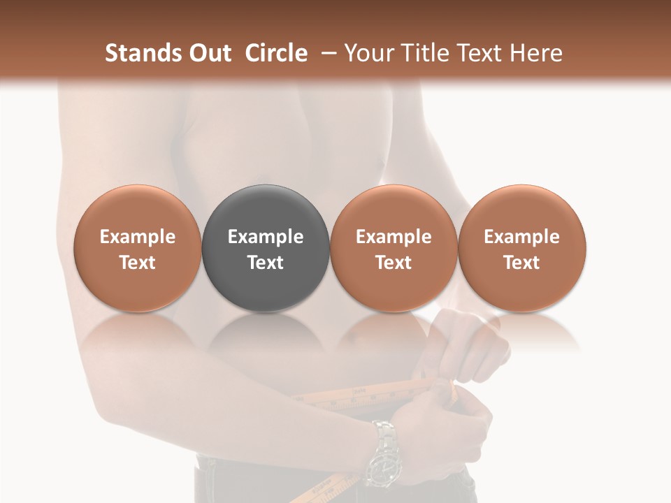 Exercise Male Fitness PowerPoint Template