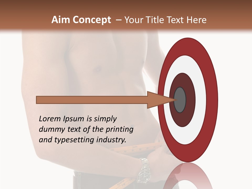 Exercise Male Fitness PowerPoint Template