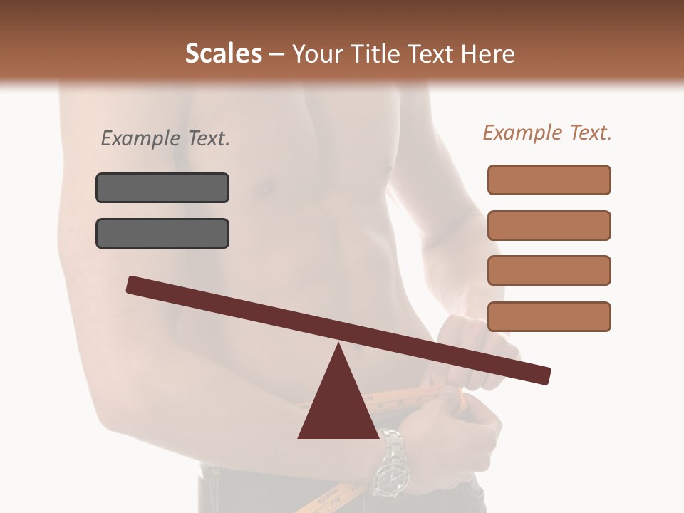 Exercise Male Fitness PowerPoint Template
