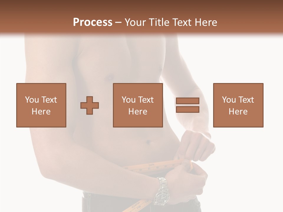 Exercise Male Fitness PowerPoint Template