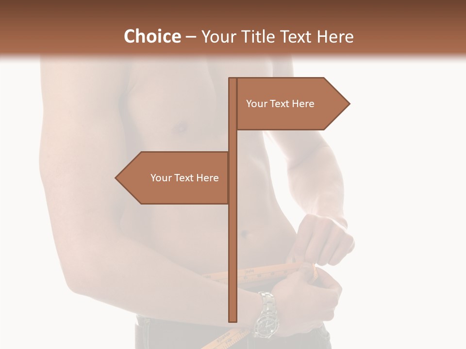 Exercise Male Fitness PowerPoint Template