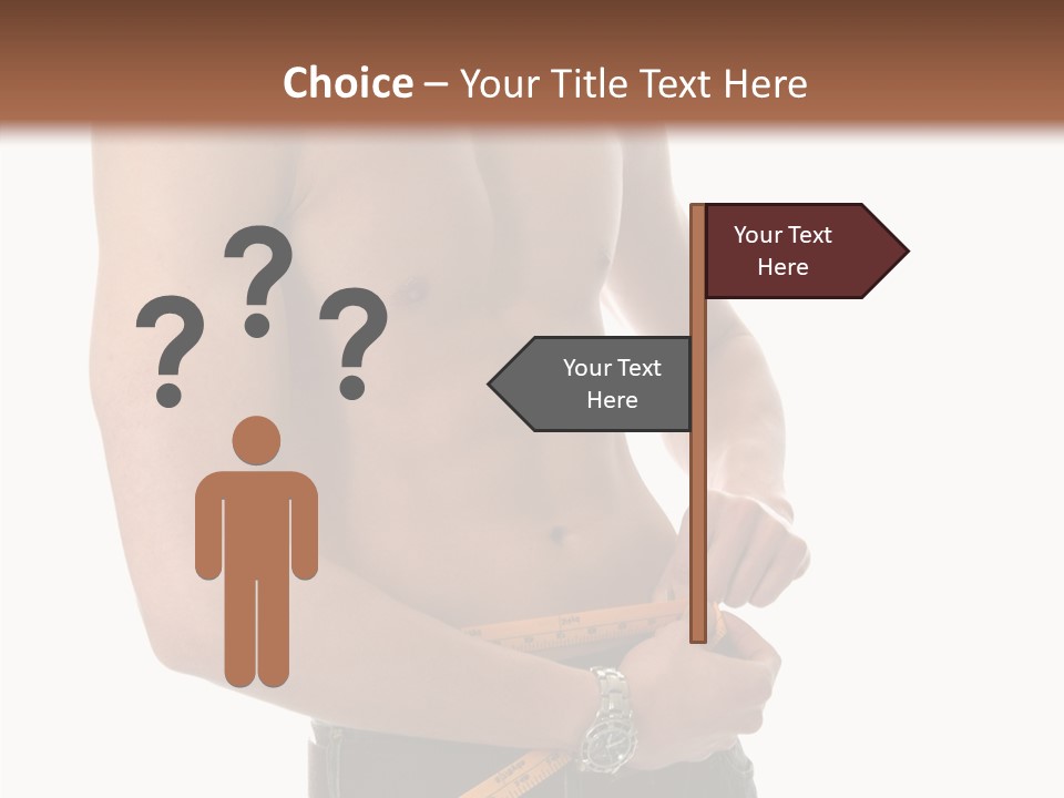 Exercise Male Fitness PowerPoint Template