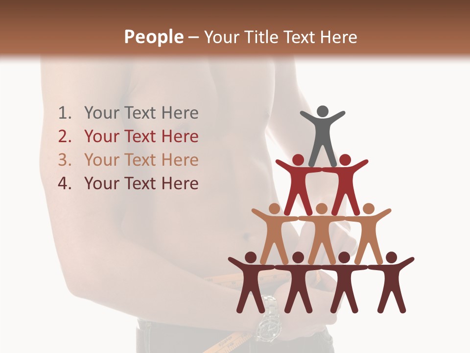 Exercise Male Fitness PowerPoint Template