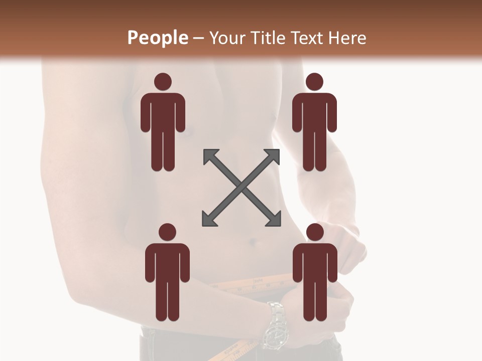 Exercise Male Fitness PowerPoint Template