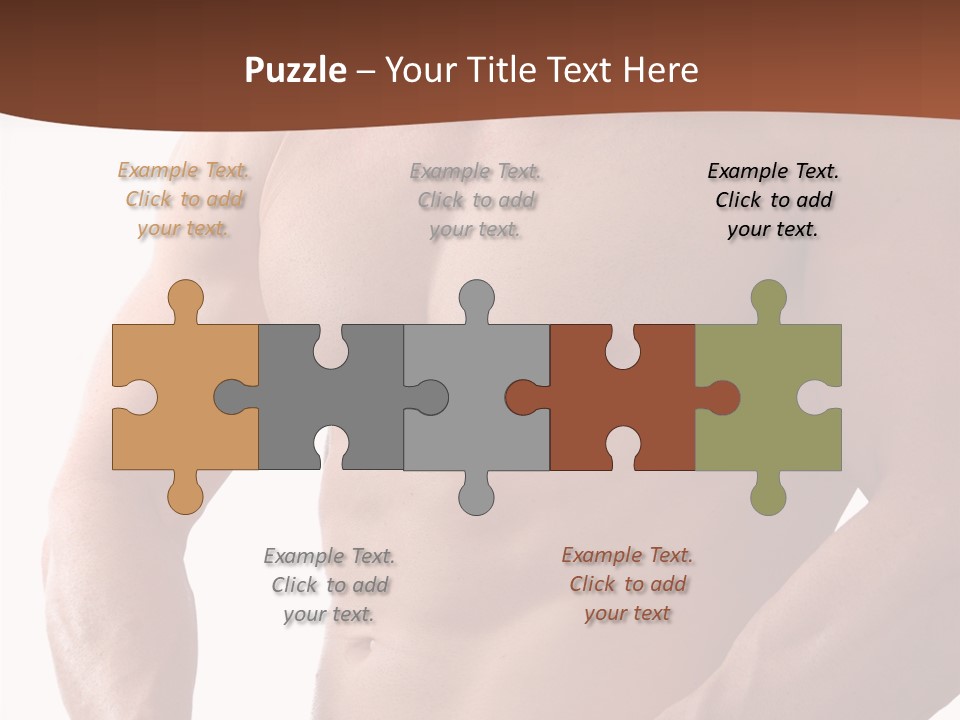 Train Tape Yellow PowerPoint Template