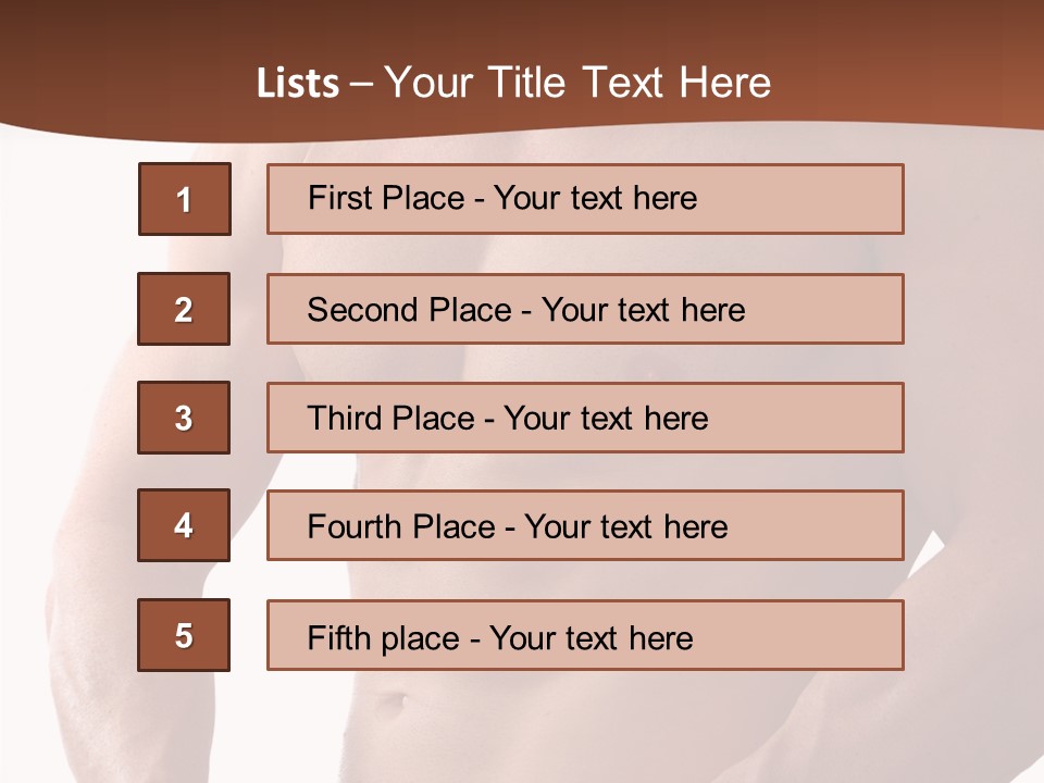 Train Tape Yellow PowerPoint Template