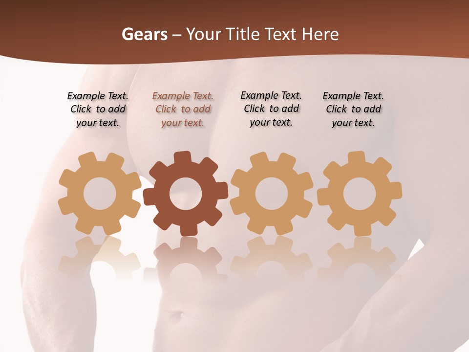 Train Tape Yellow PowerPoint Template